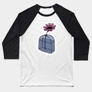 Flower in Vase Baseball T-Shirt